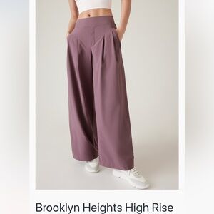 Athleta Brooklyn Heights New Wide Leg Pant 8